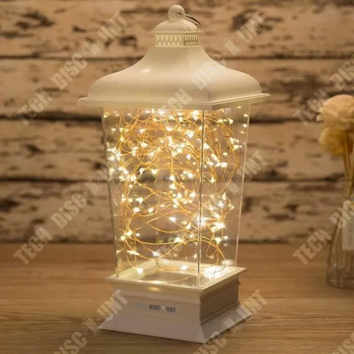TD® Lampe de chevet design fille enfant adulte sans fil en bois veilleuse de table bebe led nuit guirlande lumineuse maison à poser-2