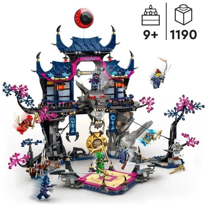 Jouet de construction - LEGO - Ninjago 71813 - Dojo de l’Ombre - 1190 pièces - 6 ans et plus-1