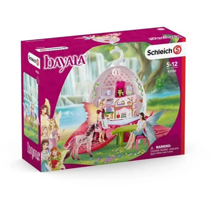 Coffret SCHLEICH - Café des elfes - bayala® - Intérieur - Rose - Feya et Eyela - 5 ans et plus-1