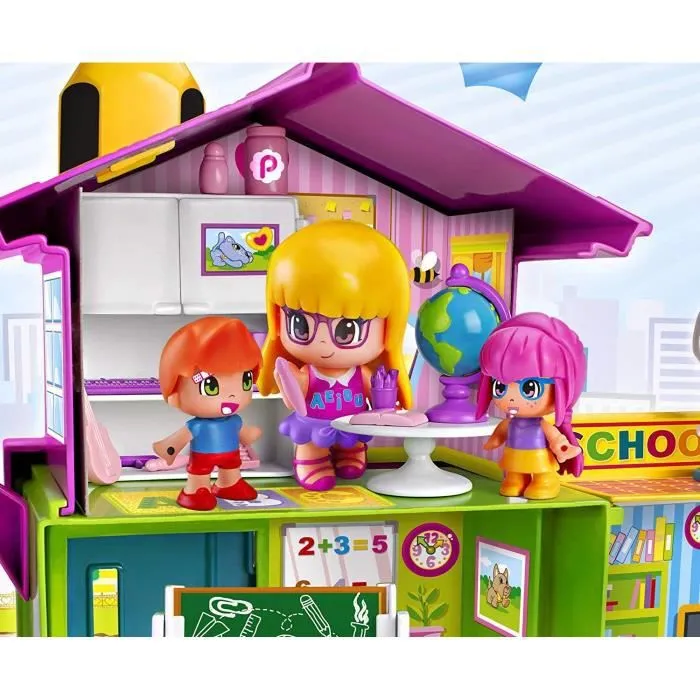 PINYPON - L'école Collège - 3 Figurines et accessoires-3