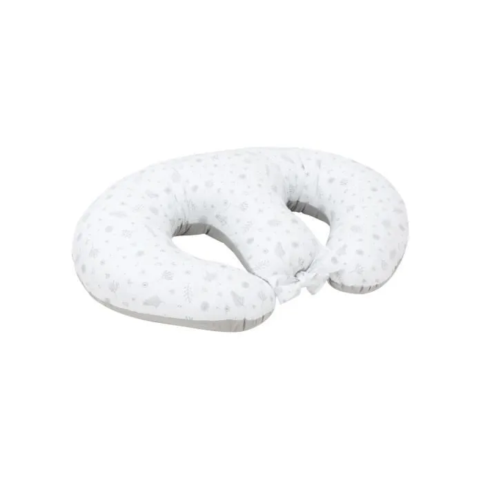 Bellochi Coussin D'allaitement Jumeaux avec Housse Coussin Allaitement - 100% Coton - Copse-0