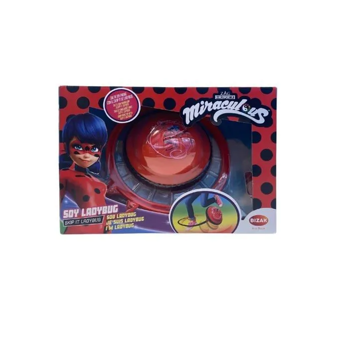 Bizak - 35007560 - Skip It Lady Bug Multicolore-Rouge, Rojo, recomendado a partir de 6 anos ()-0