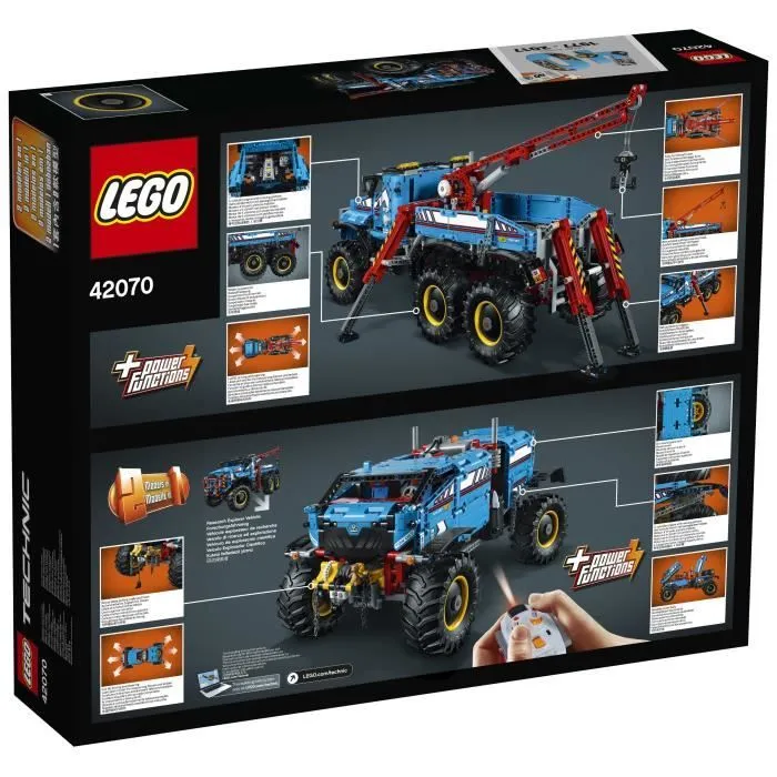 LEGO® Technic 42070 La Dépanneuse Tout-Terrain 6x6-2