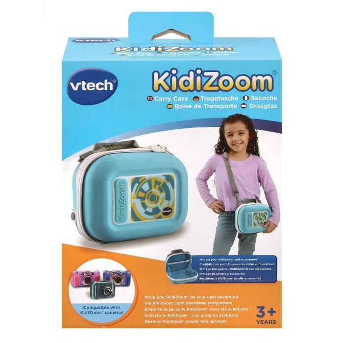 Sacoche VTECH Kidizoom Bleue - Pour appareils photos et vidéos KidiZoom - 3 ans +-2