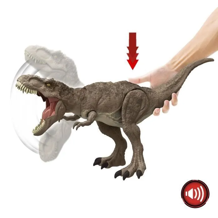 Jurassic World-Tyrannosaure Attaque Impitoyable-Figurine articulée HXF53-6