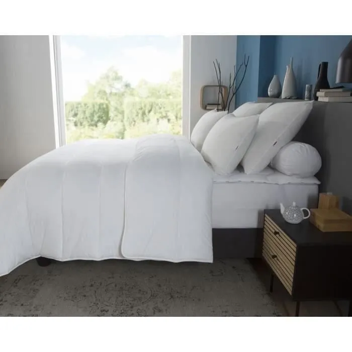 Couette tempérée Belle Nuit - 220 x 240 cm - 350gr/m² - Blanc - DODO-2