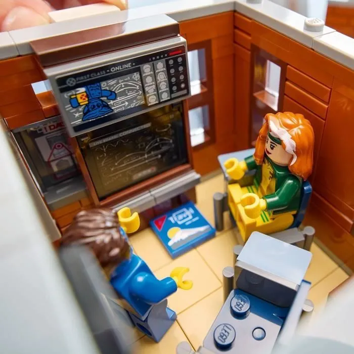 LEGO Marvel Les X-Men : l’institut Xavier - Set de construction pour adultes avec minifigurines dont Wolverine et Professeur X pour-3