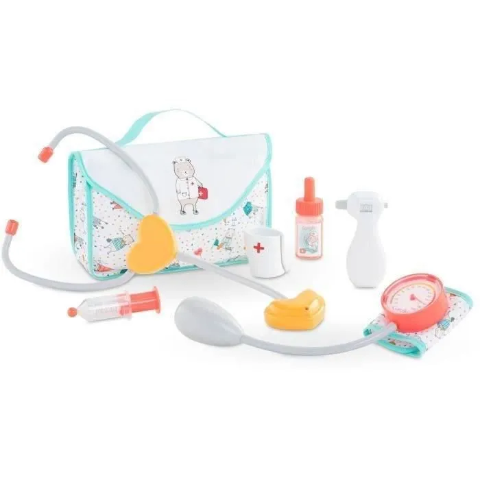Coffret Docteur Corail pour Poupon - COROLLE - 36 et 42 cm - Accessoires de soin pour enfant dès 2 ans-0