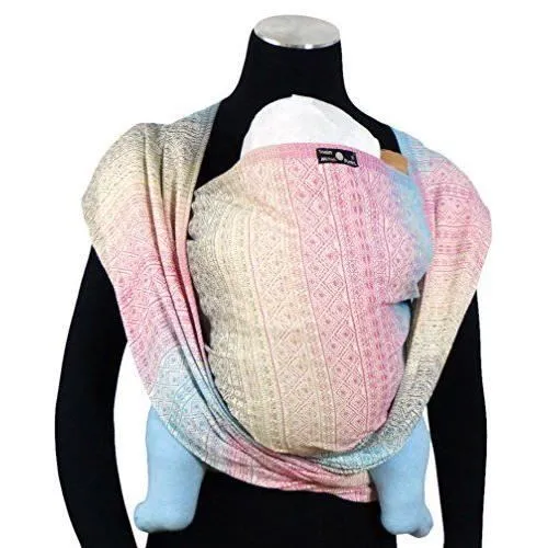 Echarpe de Portage DIDYMOS Prima Aurora Taille 6 - SLDI-INAUR - Portage sur le ventre, la hanche et le dos-3