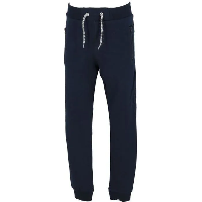 Pantalon de survêtement - Name it - Honk anth - 95% Coton - Taille élastique - 2 poches zippées-0