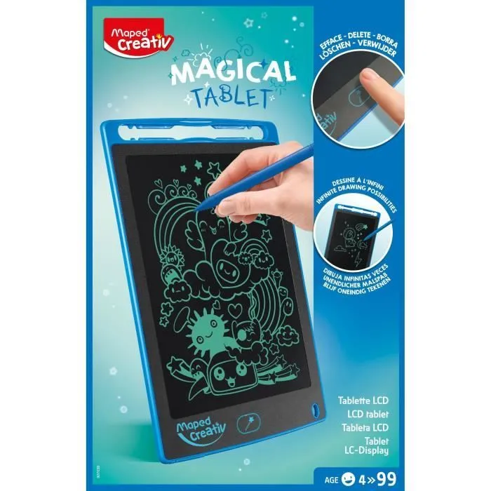 Tablette magique de dessin - MAPED CREATIV - MAGIC BOARD - Enfant - A partir de 4 ans - Multicolore-2
