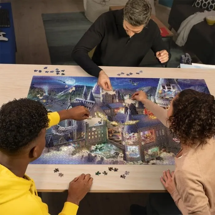 Puzzle 3000 pièces Vue sur le château de Poudlard / Harry Potter, dès 14 ans, 17561, Ravensburger-3