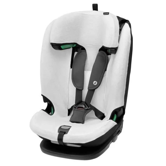 Housse d'été en coton biologique pour siège auto Maxi-Cosi Titan + / Titan Pro i-Size, accessoire siège auto, Natural White-1