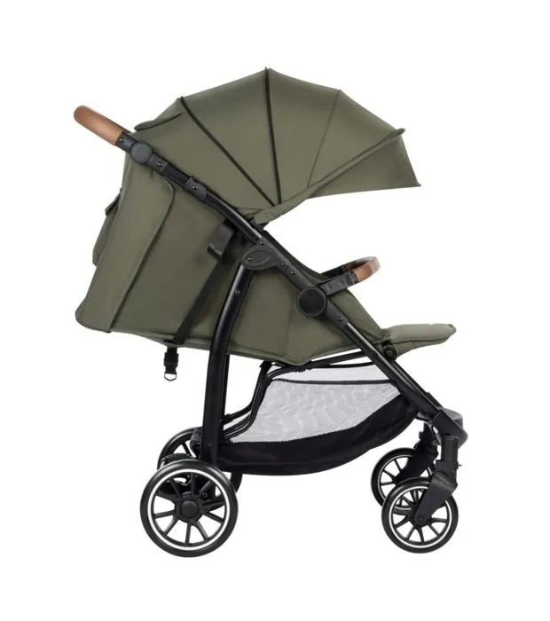 BEBECONFORT Poussette canne compacte Ingenious - Avec position allongée - De la naissance à 4 ans (Jusqu’à 22 kg), Mineral Green-2