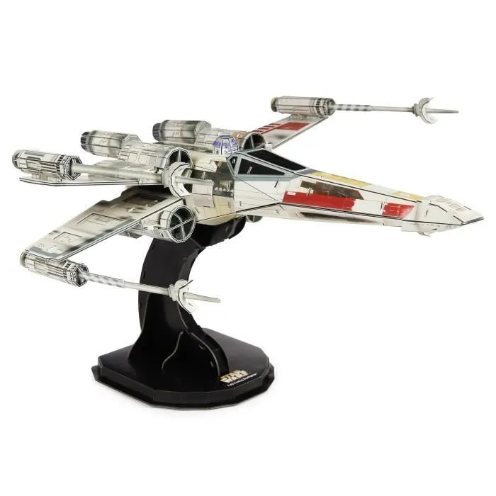 Star Wars - CHASSEUR X-WING - Maquette 4D à construire - 28 cm-1
