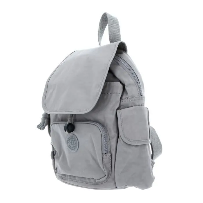 Sac à dos - Kipling - Basic City Pack Mini XS - Gris - 23x27x12 cm - 500 g-1