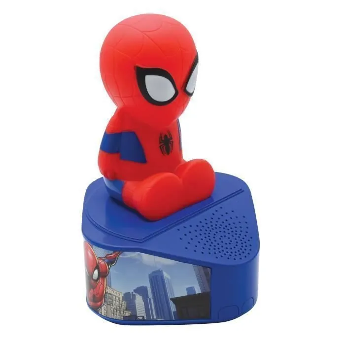 Enceinte Bluetooth - Spiderman - Figurine lumineuse - Multicolore - Port USB - Port type C-2