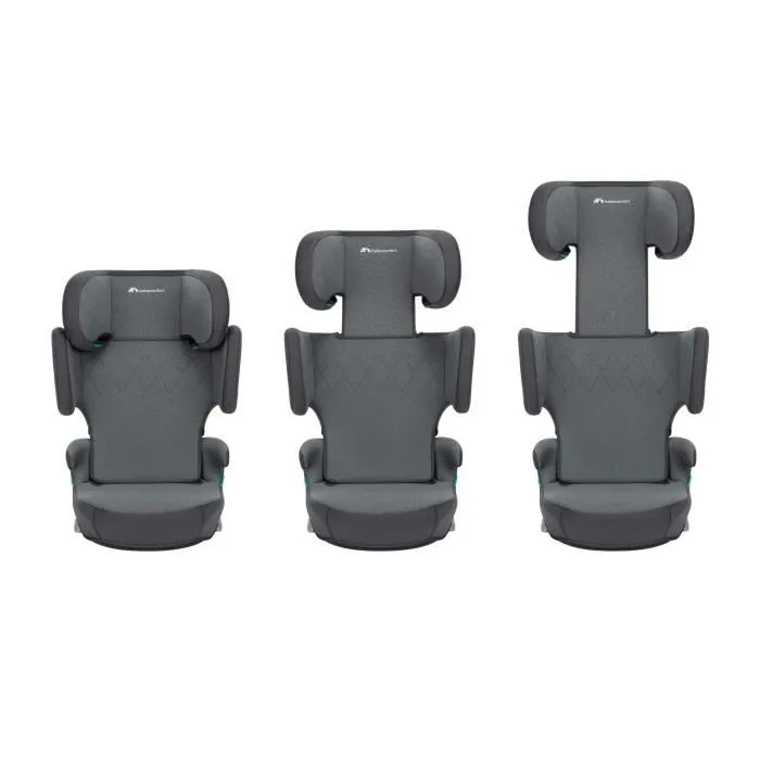 BEBECONFORT Siège auto ROAD FIX i-Size, gr 2/3, Isofix, pliable, 3,5 ans à 10/12 ans, 100-150cm, 15-36kg, TINTED GRAPHITE-7