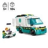 LEGO City 60451 L’ambulance de secours - Jouet de construction pour garçon dès 5 ans-1