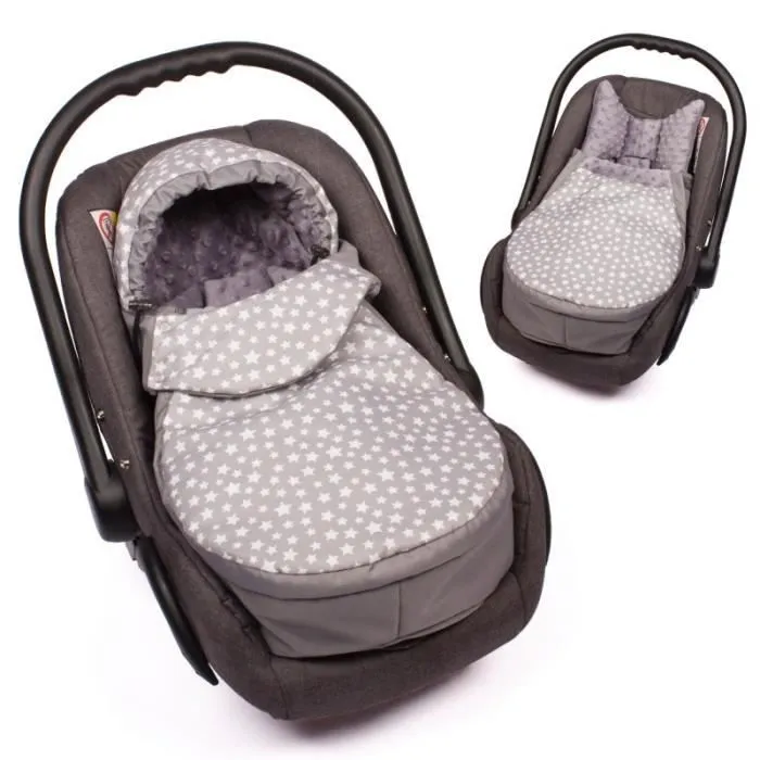 Chancelière universelle et imperméable pour poussette et siège auto - Urban Collection - Twinkle-0