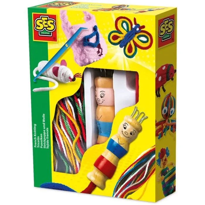 Tricotin - SES CREATIVE - Pour enfants - Développement créatif-0