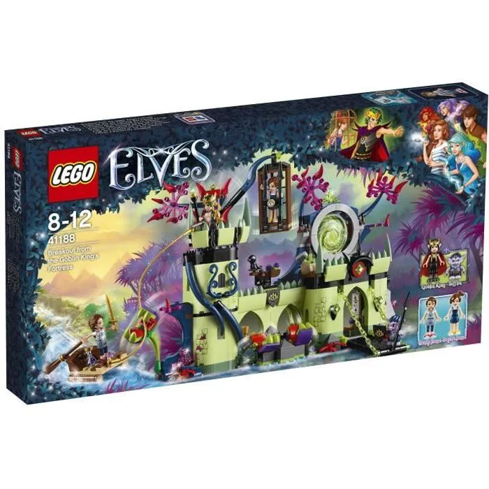 LEGO® Elves 41188 L'Évasion de la Forteresse du Roi Gobelin-0