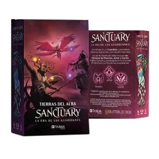 Jeu de carte - ASMODEE - Sanctuary: Age of Guardians - Gestion de deck rapide - 1 joueur ou plus-0