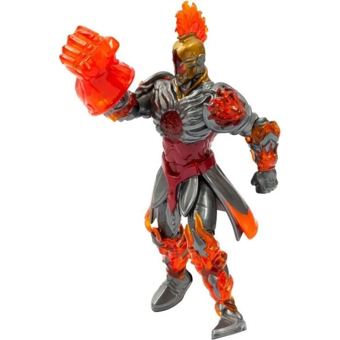 Coffret figurines - GORMITI - Scion et Gormiti associé Feu - Zane et Fireon - 15 cm - À partir de 4 ans - GRV192-3