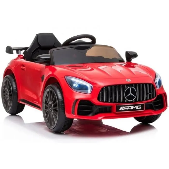 Voiture électrique 12V Mercedes SLS AMG GT R Rouge - Pack Luxe-0