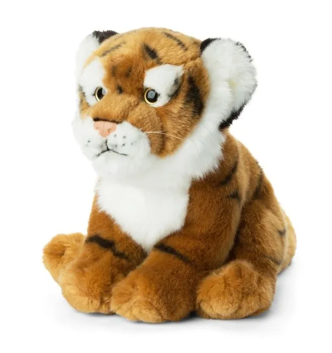 Peluche WWF Tigre Sauvage 23 cm - Marque WWF - Pour Bébé à partir de 3 ans - Intérieur - Marron-1