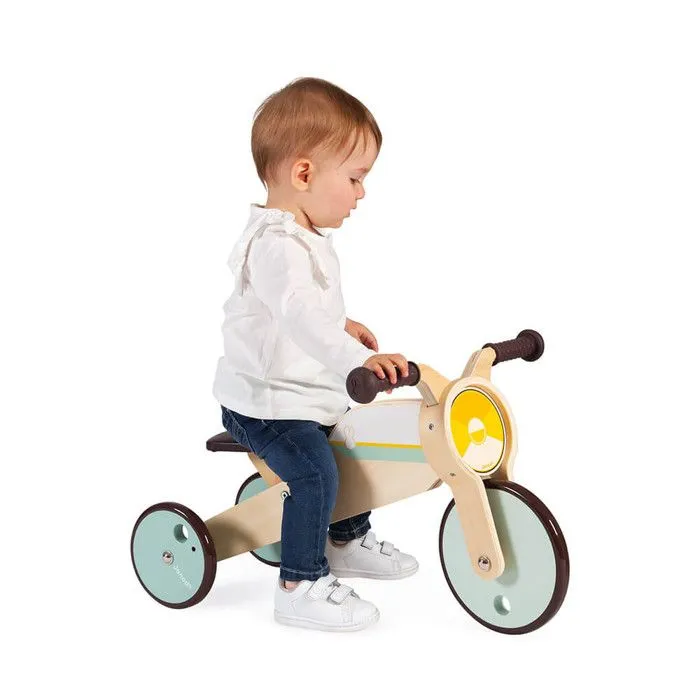 Tricycle 2 En 1 À Bascule-5