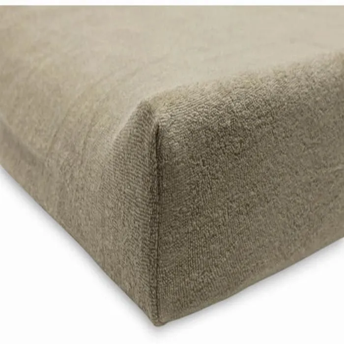 Housse de matelas à langer en éponge JOLLEIN - Vert Olive - 50x70cm - Lot de 2-2