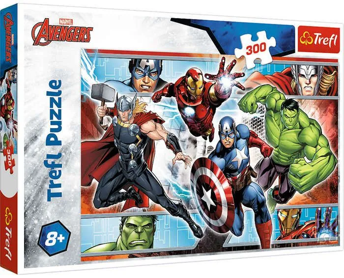Trefl Puzzle 300 éléments Marvel Avengers-1