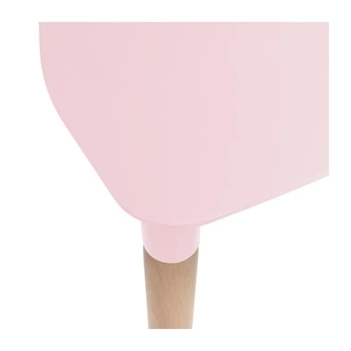 Atmosphera - Chaise Design pour Chambre d'enfant Coloris Rose-1