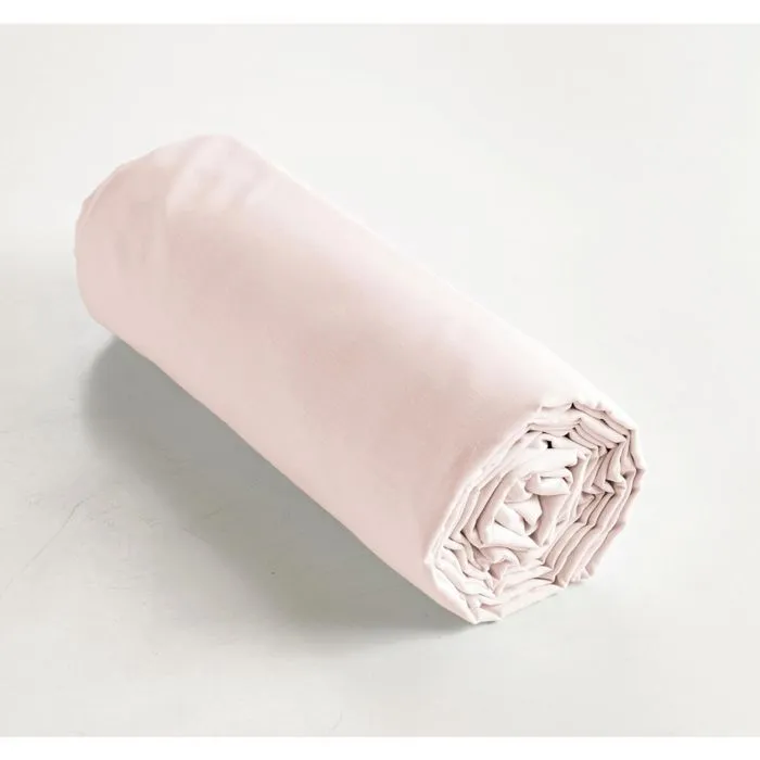 Pack housse de couette 140x200 cm Champetre + drap housse 90x190 Rose-3