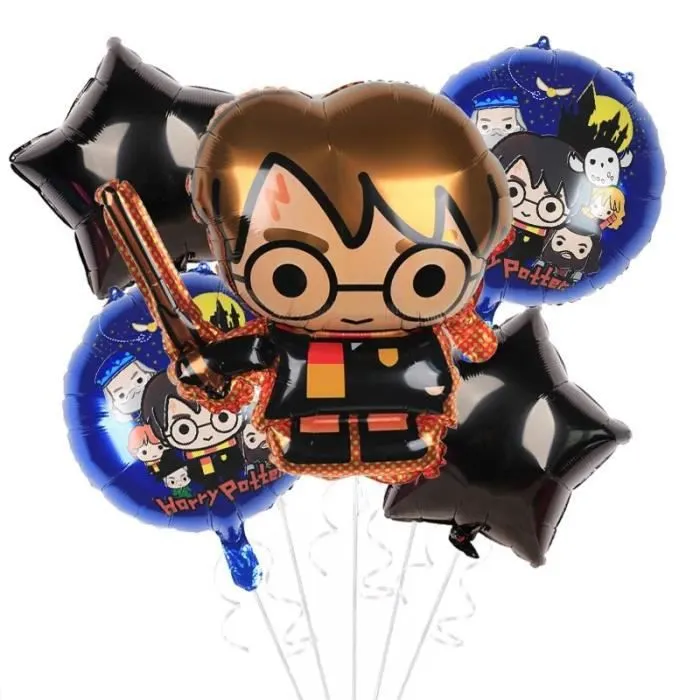 ballon harry potter décoration fetes 5pcs/lot magie anniversaire balle hélium loisir cadeaux enfant deguisement magie poudlard-0
