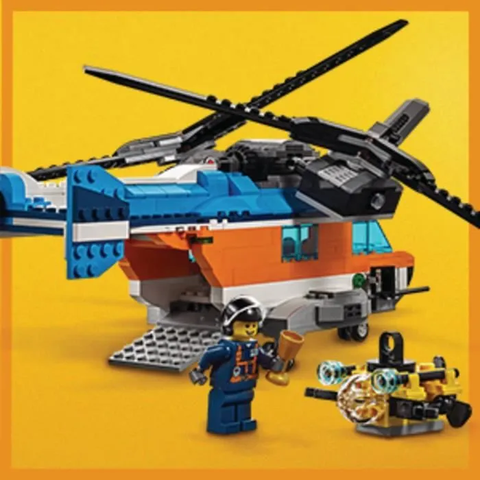 LEGO® Creator 31096 L'hélicoptère à double hélice-4