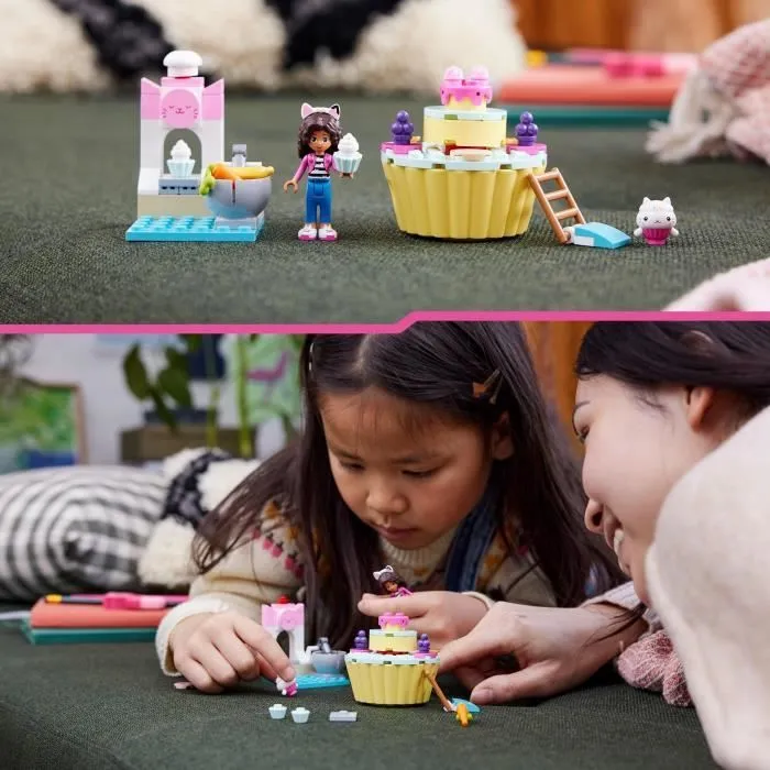 LEGO® Gabby et la Maison Magique 10785 Praline et P’tichou S’Amusent, Jouet avec Figurines Chat-4