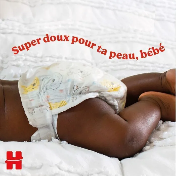 Huggies Extra Care Bébé, 76 couches, avec motifs Disney Taille 4 (8-14 kg)-4