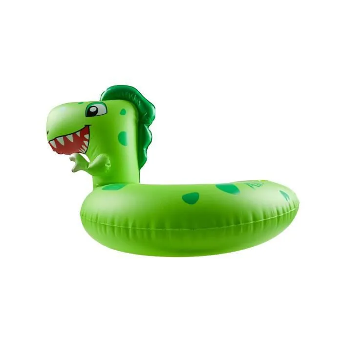 Bouée Gonflable Enfant - Dinosaure - ø49cm - Vert - Piscine & Plage-1