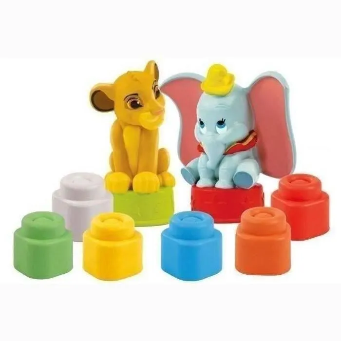 Coffret Disney Classics Clemmy - Disney Baby - Clementoni - 6 cubes - Fabriqué en Italie-2