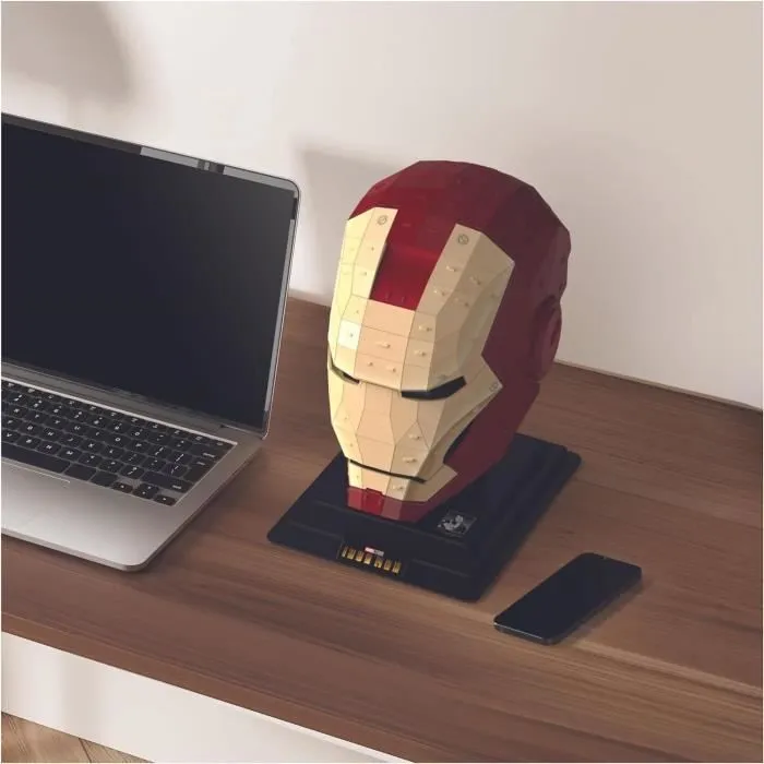 Marvel - CASQUE IRON MAN -Maquette 4D à construire-6