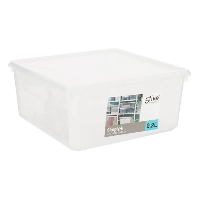 Boîte de Rangement "Simply" 9,2L Transparent-1