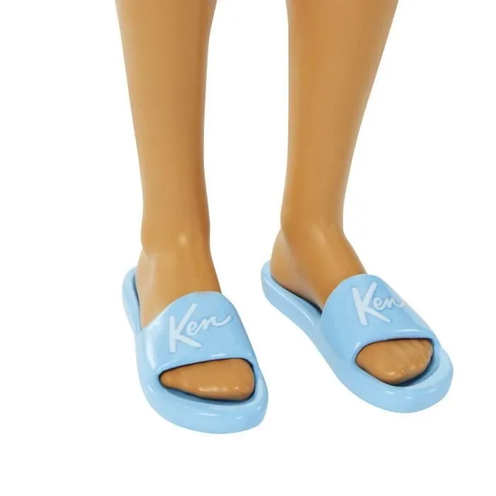Barbie®-Ken® Plage-Poupée blonde short de bain et accessoires de plage HPL74-3