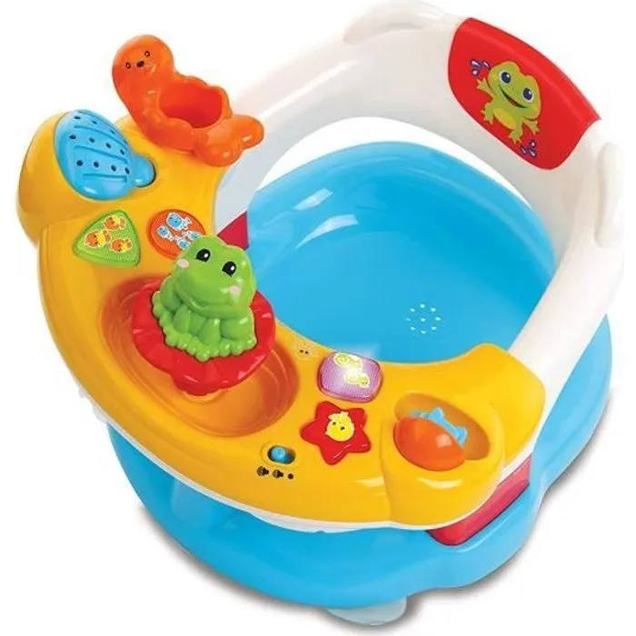 VTECH BABY - Jouet de Bain - Super Siège de Bain Interactif 2 en 1-0