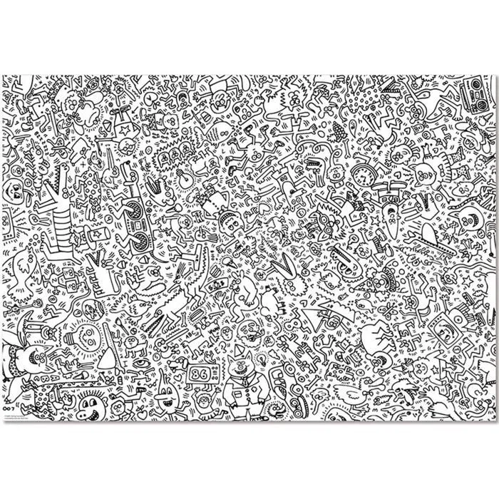 Puzzle 1000 pièces : Keith Haring-0