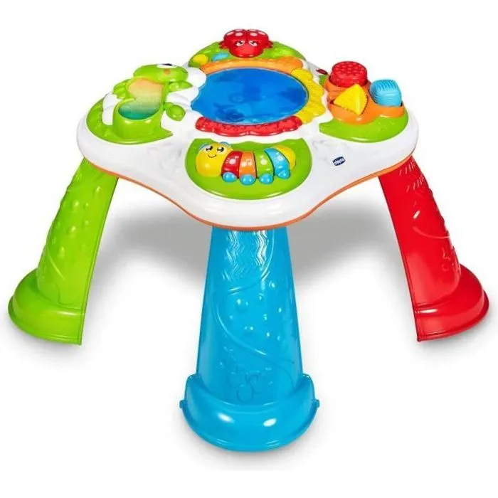 Table d'activités sensorielles - CHICCO - Jouets d'éveil - 5 zones d'activités-0