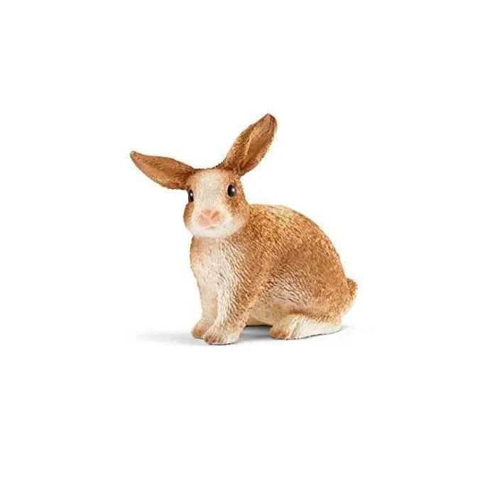 Schleich- Figurine Lapin Farm World, 13827, Multicolore-0
