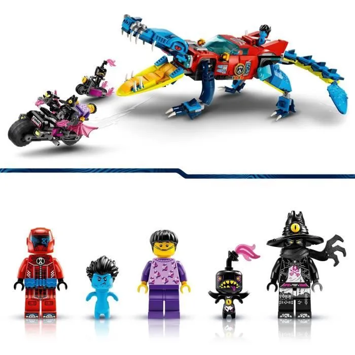 LEGO® DREAMZzz 71458 La Voiture Crocodile, Jouet de Voiture 2-en-1, un Monster Truck-3