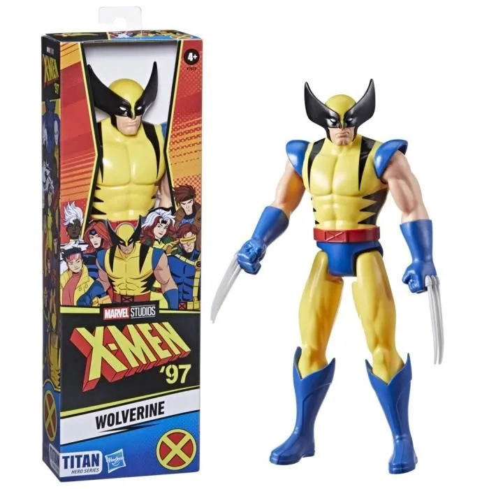 Figurine Wolverine - HASBRO - Titan Hero Series - 28,5 cm - Jouet X-Men pour enfants-1